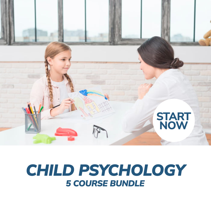 Child Psychology Online Bundle, 5 Certificate Courses
