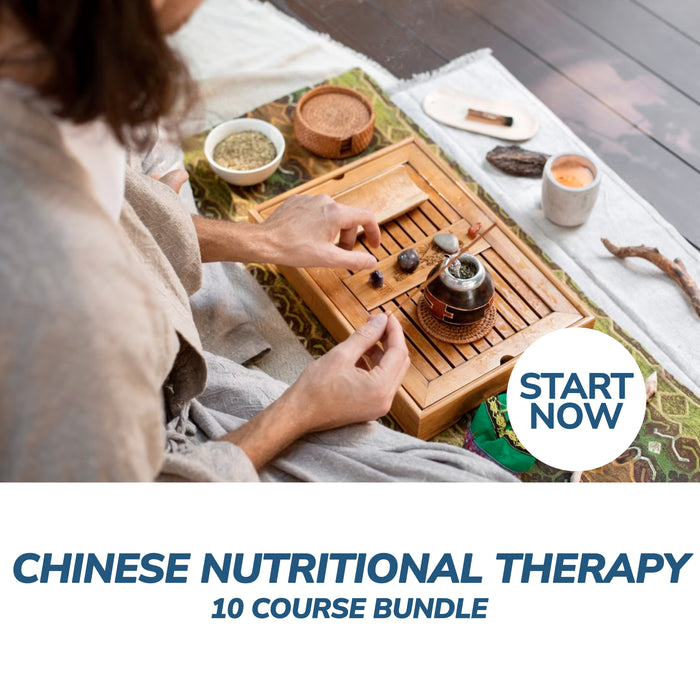 Ultimate Chinese Nutritional Therapy Online Bundle, 10 Certificate Courses