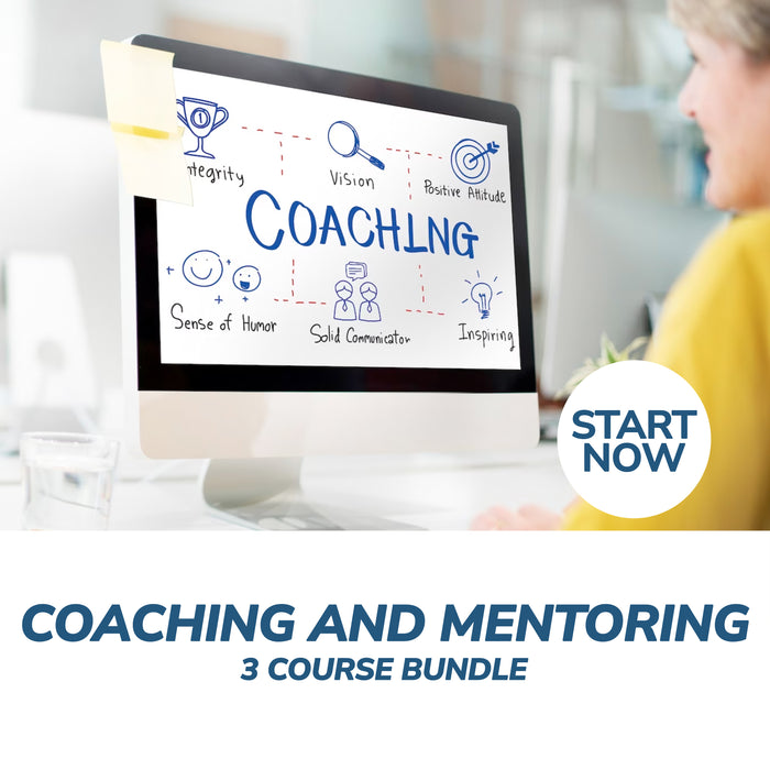 Coaching and Mentoring Online Bundle, 3 Certificate Courses