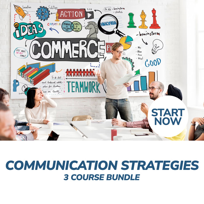 Communication Strategies Online Bundle, 3 Courses