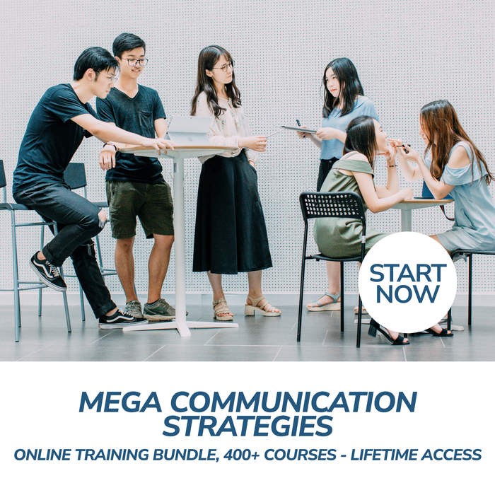 Mega Communication Strategies Online Training Bundle, 400+ Courses - Lifetime Access