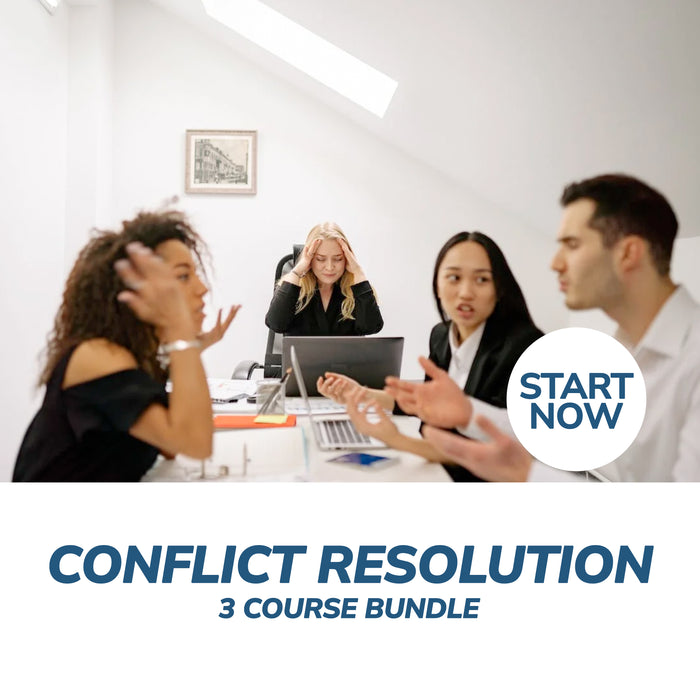 Conflict Resolution Online Bundle, 3 Certificate Courses