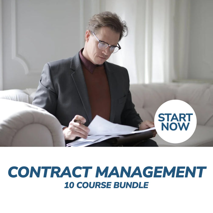 Ultimate Contract Management Bundle, 10 Certificate Courses