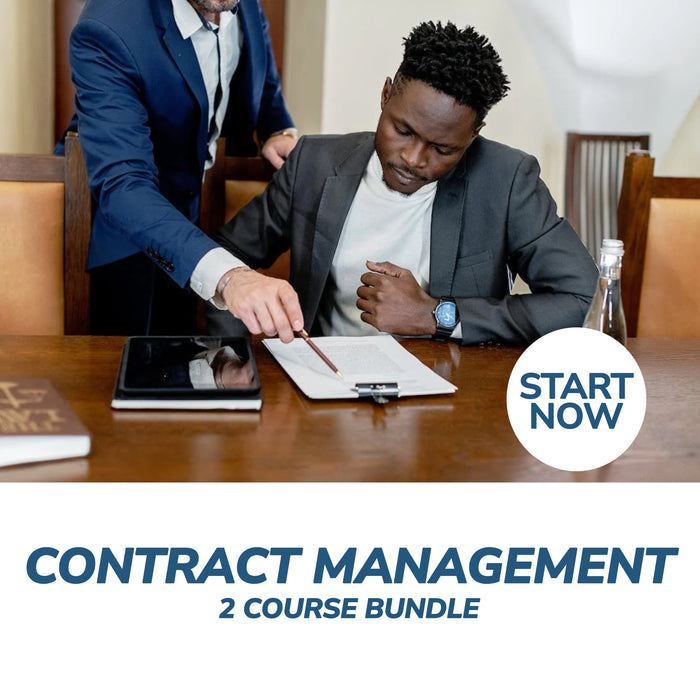 Contract Management Online Bundle, 2 Certificate Courses