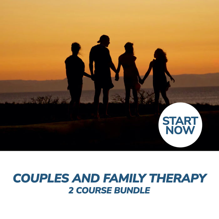 Couples and Family Therapy Online Bundle, 2 Certificate Courses