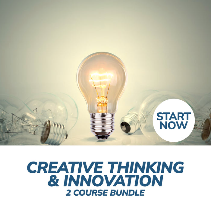 Creative Thinking and Innovation Online Bundle, 2 Courses
