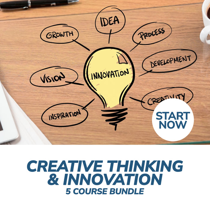 Creative Thinking and Innovation Online Bundle, 5 Courses