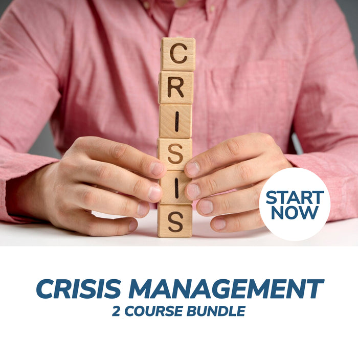 Crisis Management Online Bundle, 2 Certificate Courses