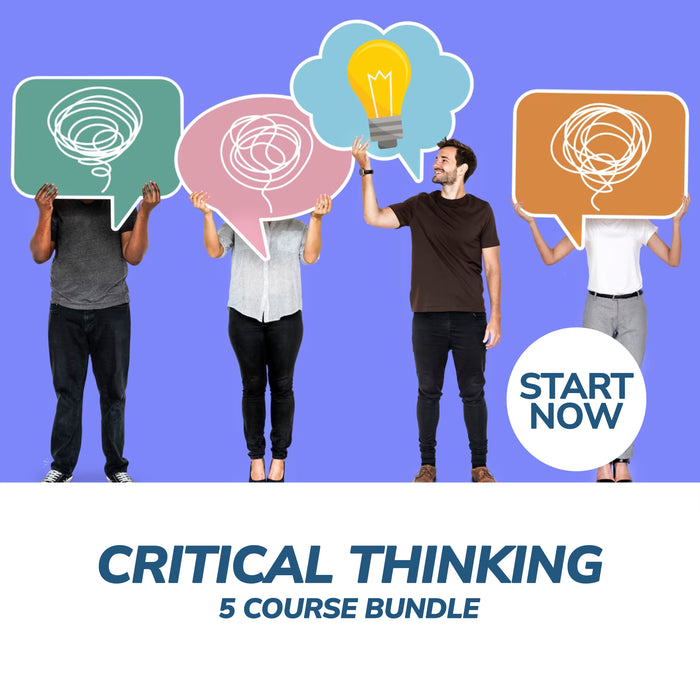 Critical Thinking Online Bundle, 5 Certificate Courses