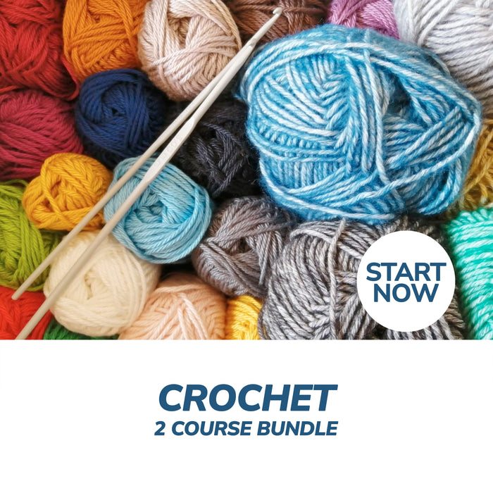 Crochet Online Bundle, 2 Certificate Courses