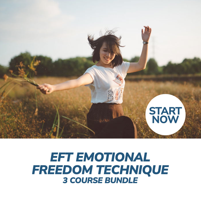 EFT Emotional Freedom Technique Online Bundle, 3 Certificate Courses