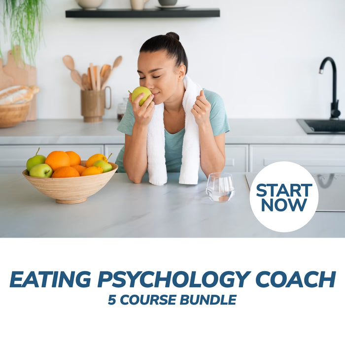 Eating Psychology Coach Online Bundle, 5 Certificate Courses