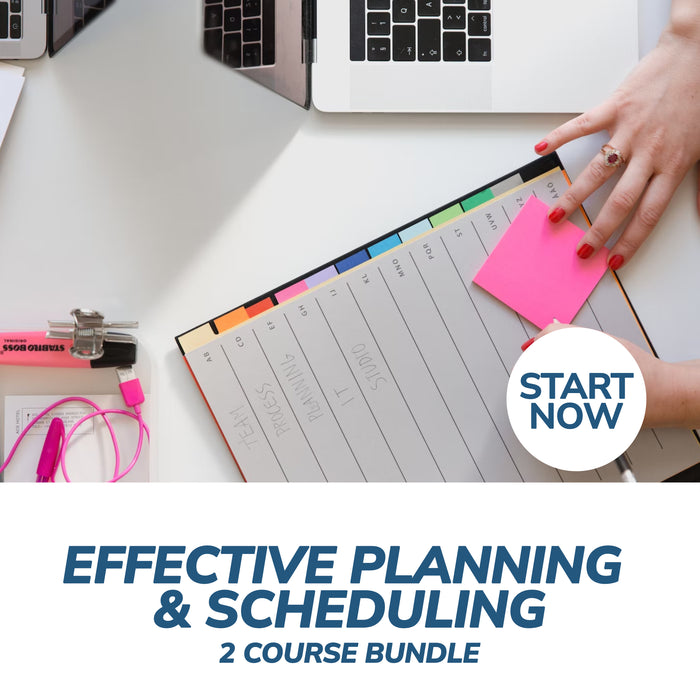 Effective Planning and Scheduling Online Bundle, 2 Certificate Courses