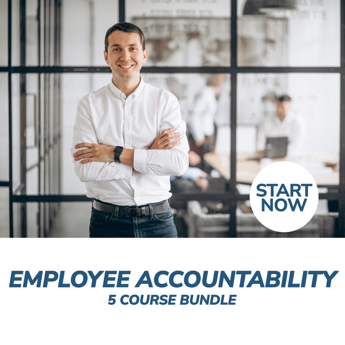 Employee Accountability Online Bundle, 5 Certificate Courses