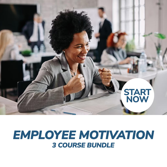 Employee Motivation Online Bundle, 3 Certificate Courses