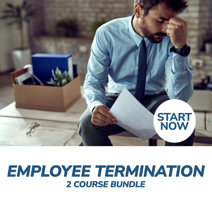 Employee Termination Online Bundle, 2 Certificate Courses