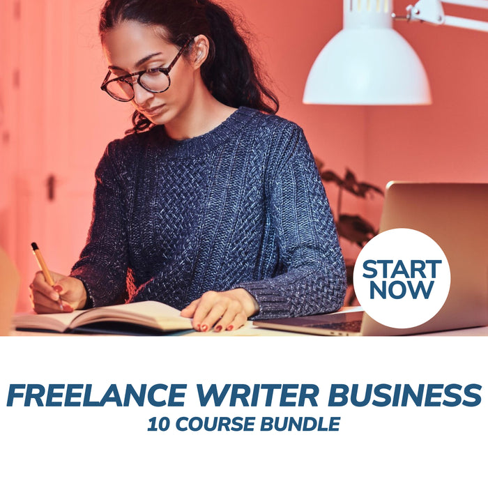 Ultimate Freelance Writer Business Online Bundle, 10 Certificate Courses