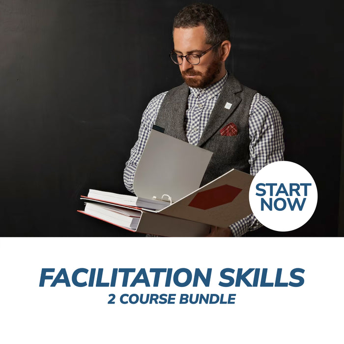 Facilitation Skills Online Bundle, 2 Certificate Courses