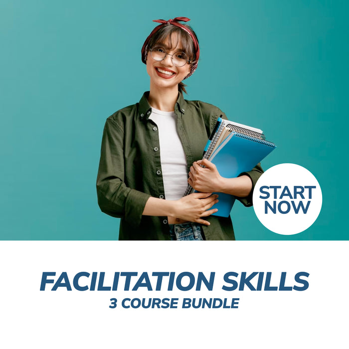 Facilitation Skills Online Bundle, 3 Certificate Courses