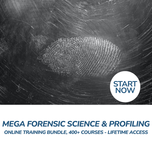 Mega Forensic Science & Profiling Online Training Bundle, 400+ Courses - Lifetime Access