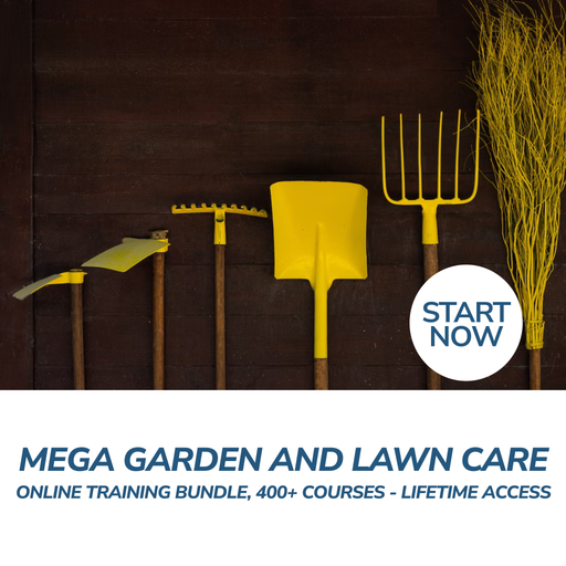 Mega Gardening and Lawn Care Online Training Bundle, 400+ Courses - Lifetime Access