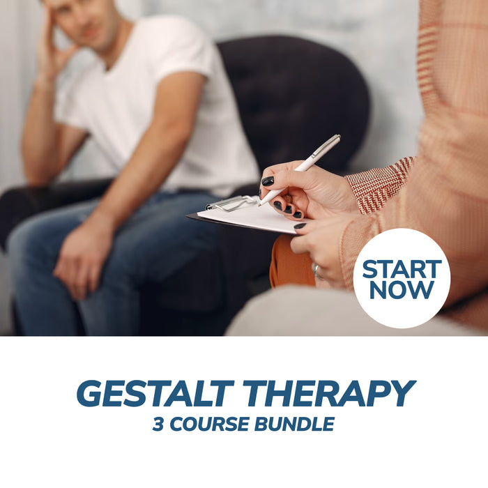 Gestalt Therapy Online Bundle, 3 Certificate Courses
