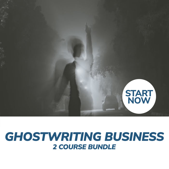 Ghostwriting Business Online Bundle, 2 Certificate Courses