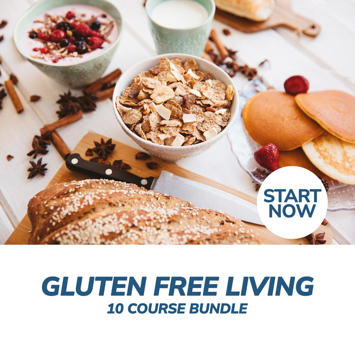 Ultimate Gluten Free Living Bundle, 10 Certificate Courses