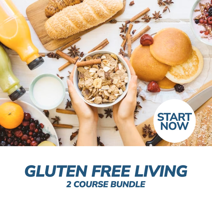 Gluten Free Living Online Bundle, 2 Certificate Courses
