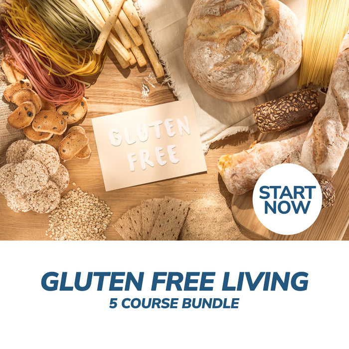Gluten Free Living Online Bundle, 5 Certificate Courses