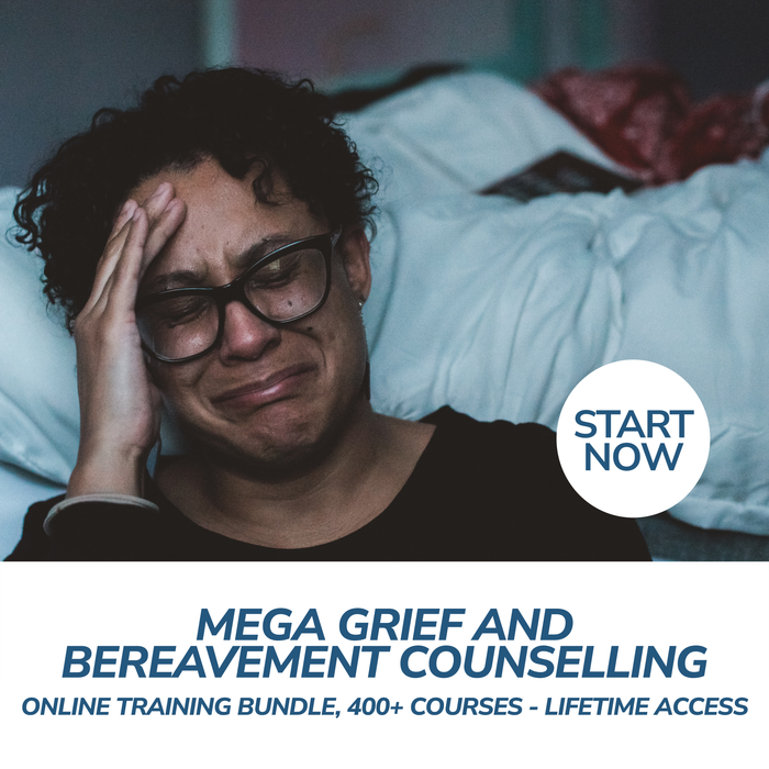 Mega Grief And Bereavement Counselling Online Training Bundle, 400+ Courses - Lifetime Access