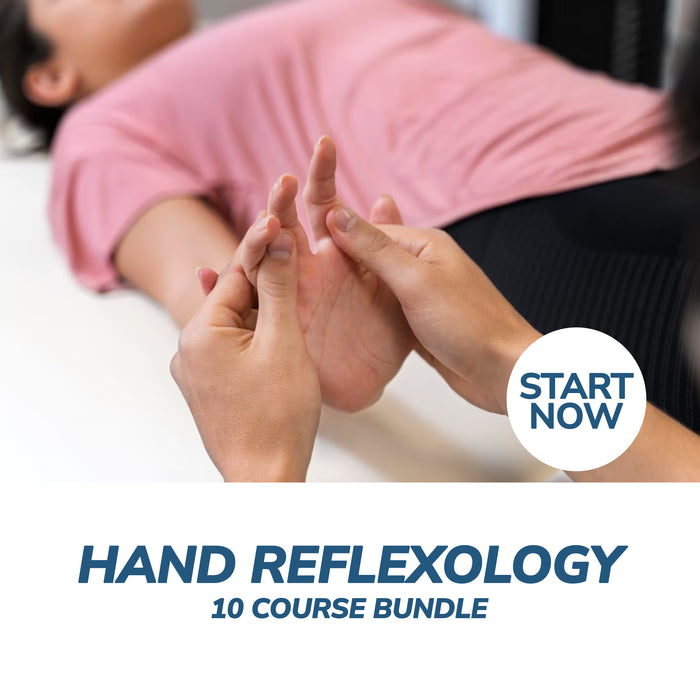 Ultimate Hand Reflexology Online Bundle, 10 Certificate Courses