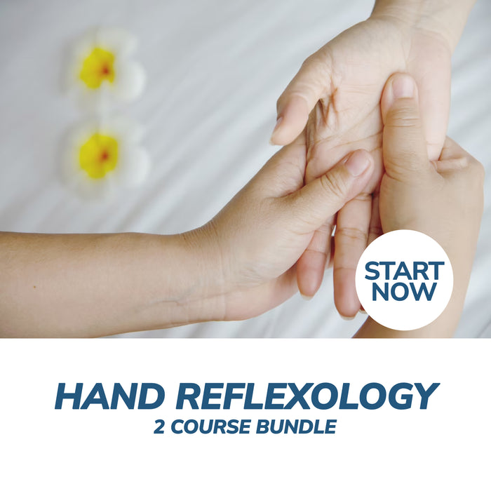 Hand Reflexology Online Bundle, 2 Certificate Courses