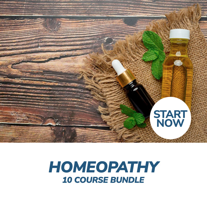 Ultimate Homeopathy Online Bundle, 10 Certificate Courses