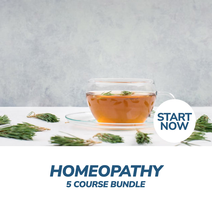 Homeopathy Online Bundle, 5 Certificate Courses