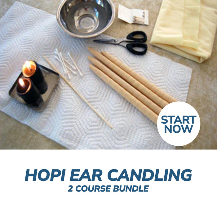 Hopi Ear Candling Online Bundle, 2 Certificate Courses