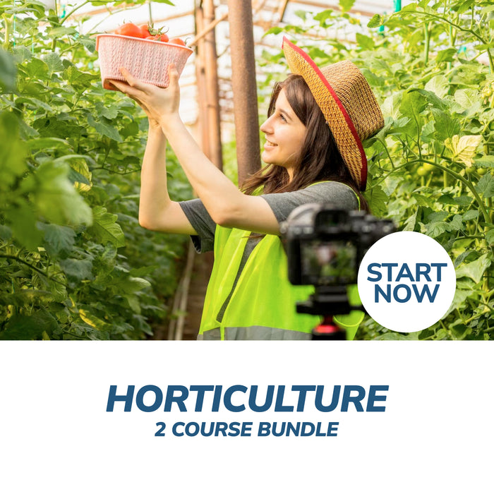 Horticulture Online Bundle, 2 Certificate Courses