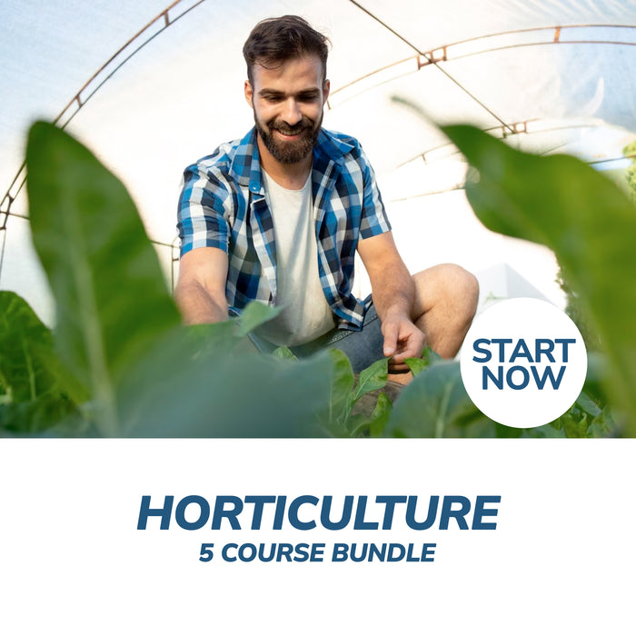 Horticulture Online Bundle, 5 Certificate Courses