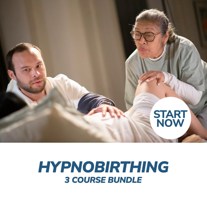 Hypnobirthing Online Bundle, 3 Certificate Courses