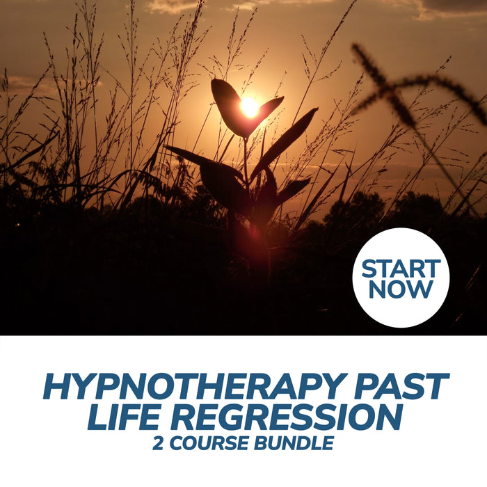Hypnotherapy Past Life Regression Online Bundle, 2 Certificate Courses