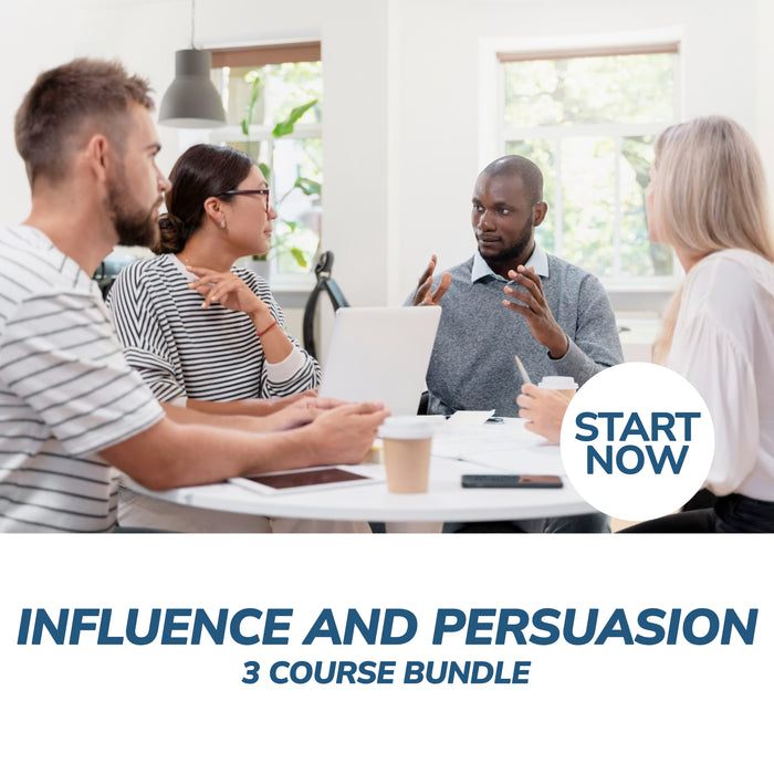 Influence and Persuasion Online Bundle, 3 Certificate Courses