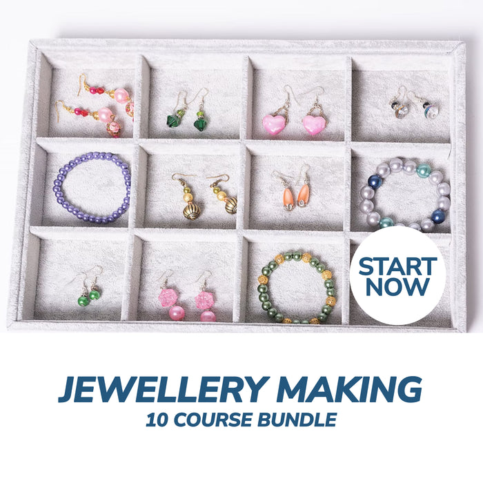 Ultimate Jewellery Making Online Bundle, 10 Certificate Courses