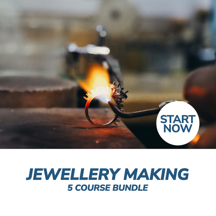 Jewellery Making Online Bundle, 5 Certificate Courses