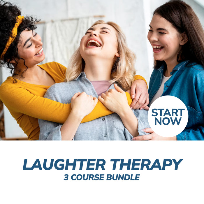 Laughter Therapy Online Bundle, 3 Certificate Courses