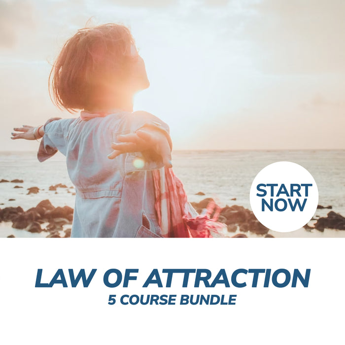 Law of Attraction Online Bundle, 5 Certificate Courses