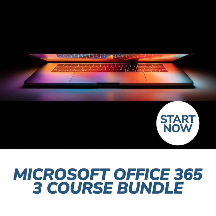 Microsoft Office 365 Online Bundle, 3 Certificate Courses