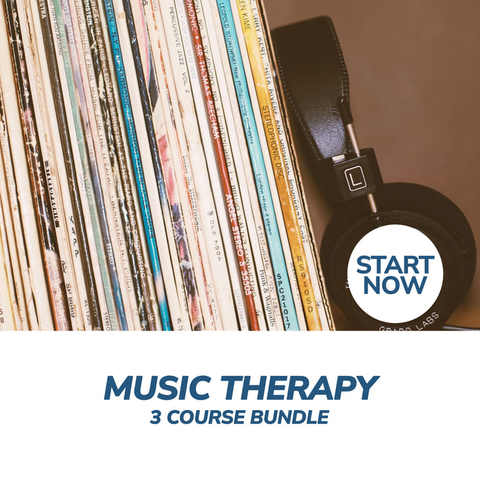 Music Therapy Online Bundle, 3 Certificate Courses