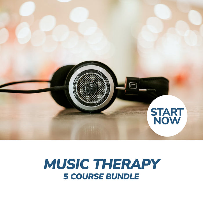Music Therapy Online Bundle, 5 Certificate Courses