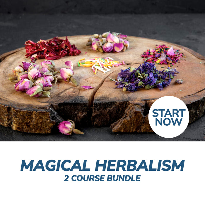 Magical Herbalism Online Bundle, 2 Certificate Courses