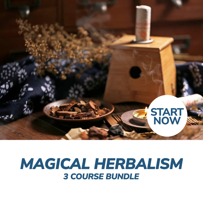 Magical Herbalism Online Bundle, 3 Certificate Courses